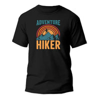 Thumbnail for Adventure Hiker Man T-Shirt - Black