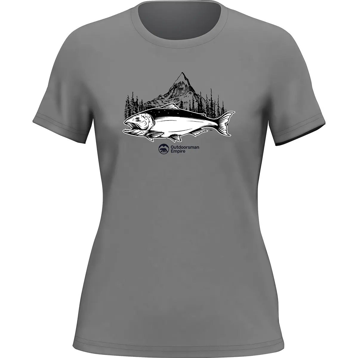 Fishing Mountain T-Shirt for Women