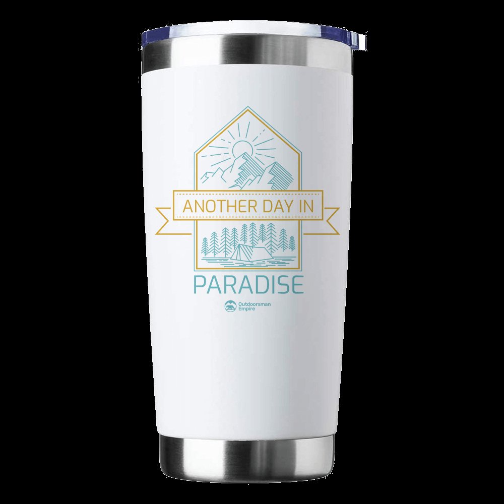 Another Day In Paradise 20oz Tumbler - White