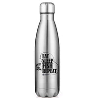 Thumbnail for Eat Sleep Fish Repeat Stainless Steel Water Bottle