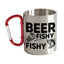 Beer Fishy Fishy Carabiner Mug 12oz