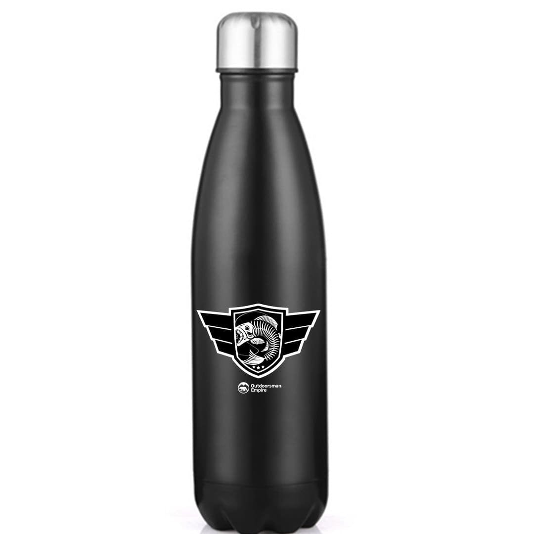 Fishing Air Force Stainless Steel Water Bottle