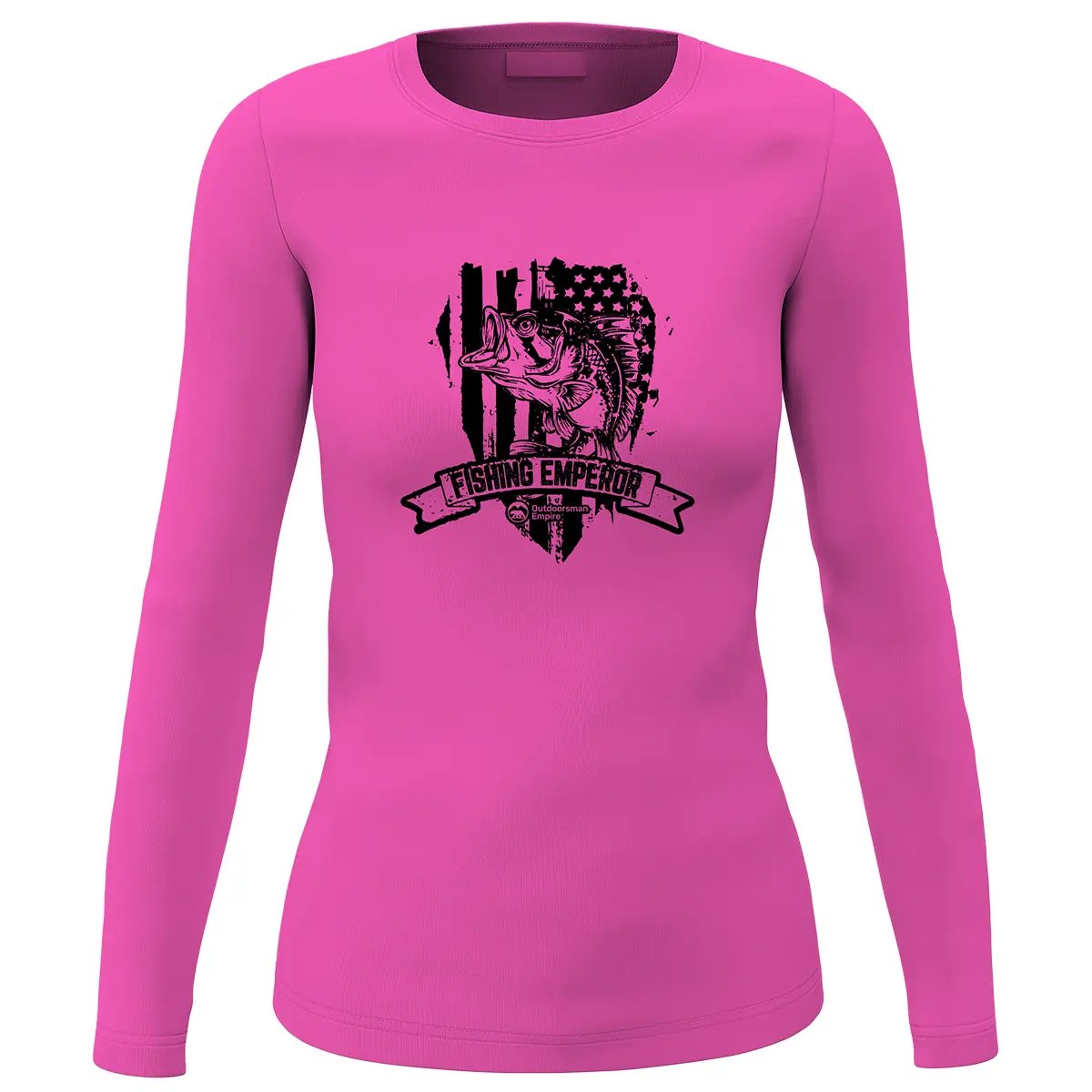 Fishing Emperor v3 Women Long Sleeve Shirt