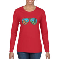 Thumbnail for Beyond the Looking Sunglasses Women Long Sleeve Shirt