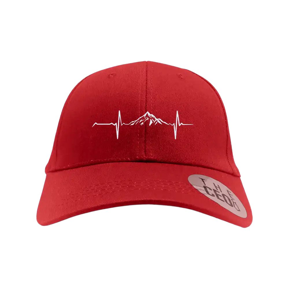 Heartbeat V1 Embroidered Baseball Hat