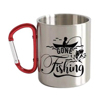 Thumbnail for Gone Fishing Carabiner Mug 12oz