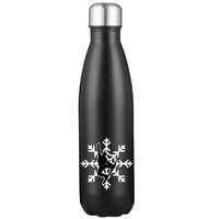 Thumbnail for Snowboard Snowflake 17oz Stainless Water Bottle