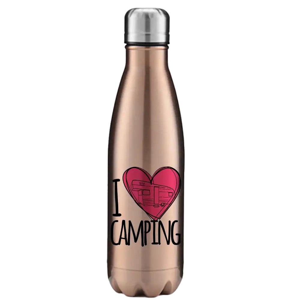 I Love Camping 17oz Stainless Water Bottle
