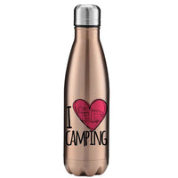 Thumbnail for I Love Camping 17oz Stainless Water Bottle