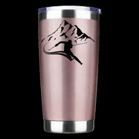 Thumbnail for Run From The Avalanche 20oz Insulated Vacuum Sealed Tumbler