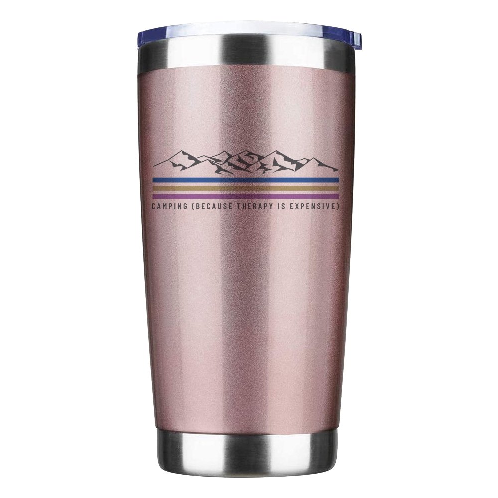 Camping Lines 20oz Insulated Vacuum Sealed Tumbler