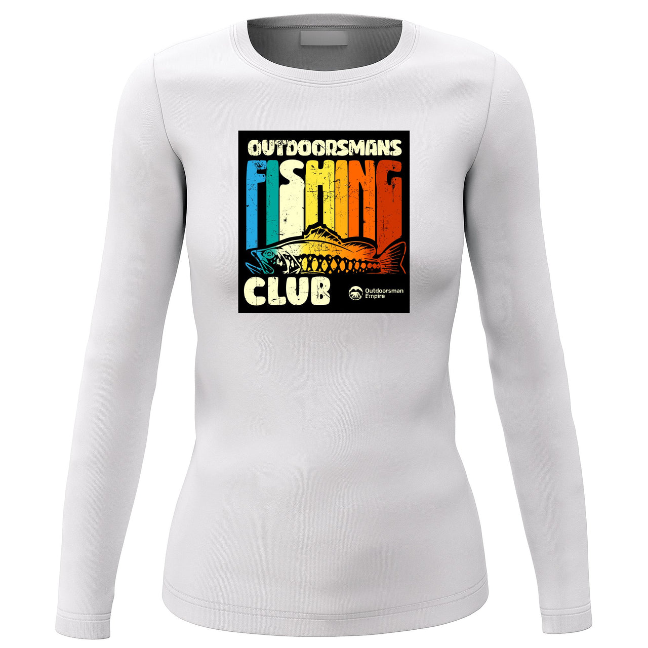 Outdoorsman Fishing Club' Long Sleeve for Women