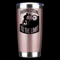 Thumbnail for Pushing Cycling To The Limit 20oz Insulated Vacuum Sealed Tumbler
