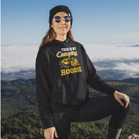 Thumbnail for This Is My Camping Adult Women Fleece Hooded Sweatshirt