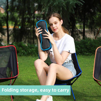 Thumbnail for Ultralight Outdoor Folding Camping Chair Picnic Foldable