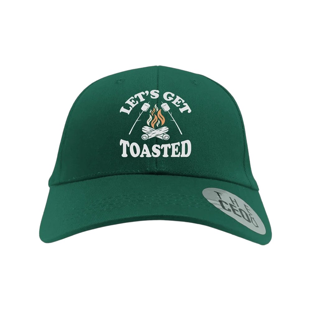 Let's Get Toasted Embroidered Baseball Hat