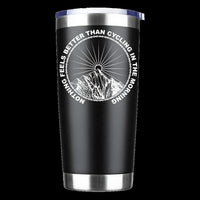 Thumbnail for Cycling In The Morning 20 oz  Tumbler black