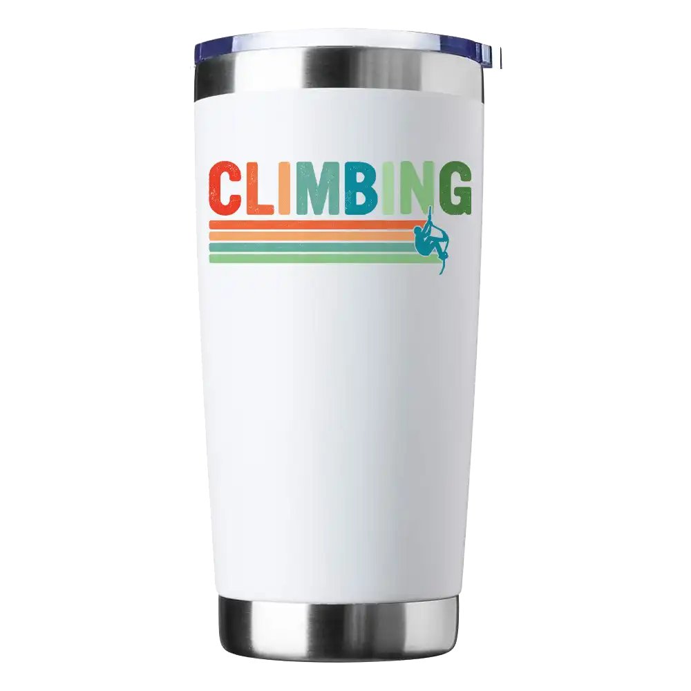 Climbing 20oz Tumbler White