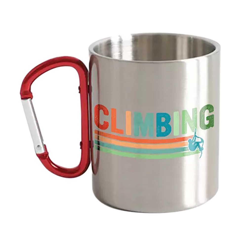 Climbing Carabiner Mug 12oz