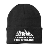 Thumbnail for Perfect Day For Cycling Embroidered Beanie