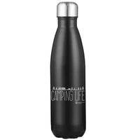 Thumbnail for Camping Life Stainless Steel Water Bottle Black