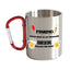 Fishing Solves All My Problem Carabiner Mug 12oz