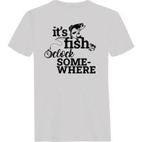 Thumbnail for Its Fishing o'Clock T-Shirt for Men