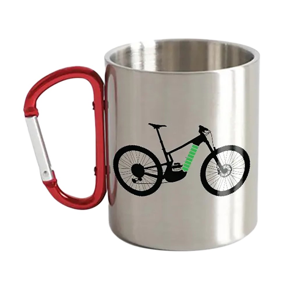 E Bike Carabiner Mug 12oz