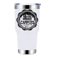 Thumbnail for Camping Seal 30oz Tumbler White