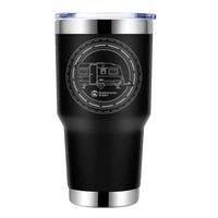 Thumbnail for Camping Kaleidoscope 30oz Tumbler Black