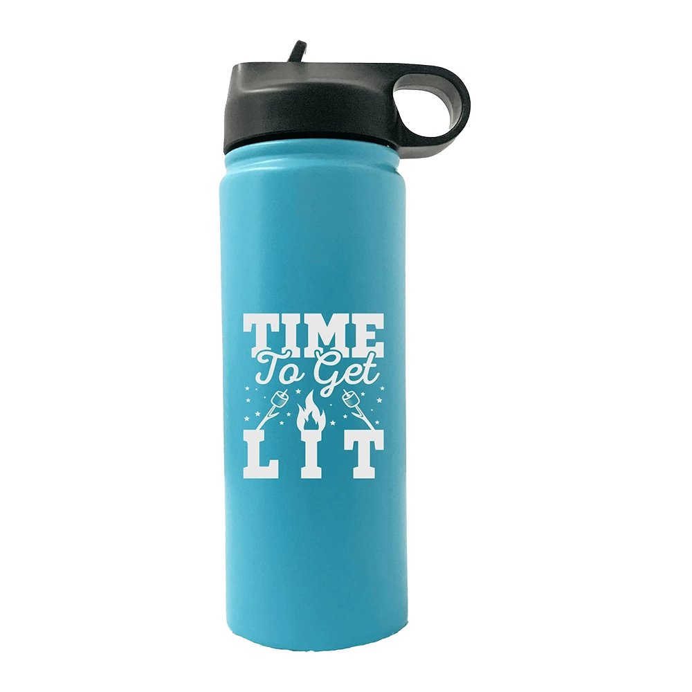 Time to Get Lit 20oz Sport Bottle