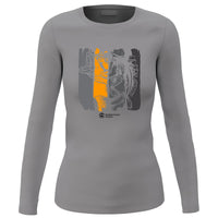 Thumbnail for Fishing Grunge Bars' Women Long Sleeve Shirt