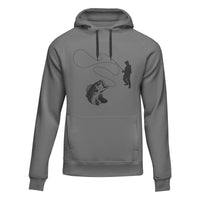 Thumbnail for Fishing Lines' Adult Fleece Hooded Sweatshirt