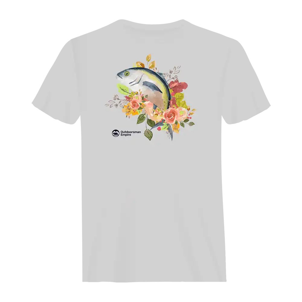 Fishing Flower Man T-Shirt