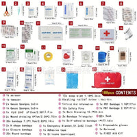 Thumbnail for 188-Piece Emergency First Aid Kit