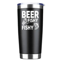 Thumbnail for Beer Fishy Fishy 20oz Tumbler Black