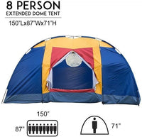 Thumbnail for Easy Set Up Outdoor 8 Person Camping Tent