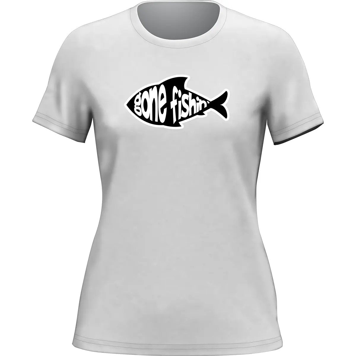 Gone Fishing v3 T-Shirt for Women