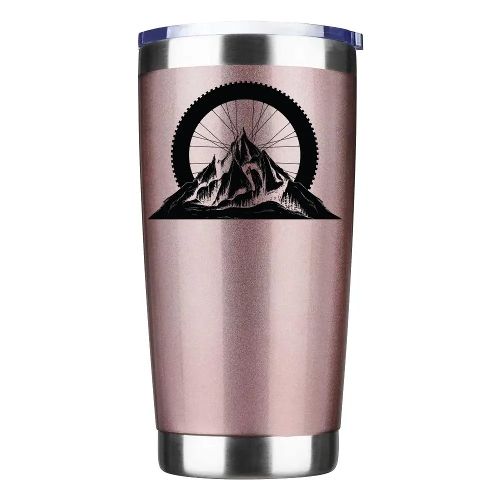 Mountain Tires 20oz Insulated Vacuum Sealed Tumbler