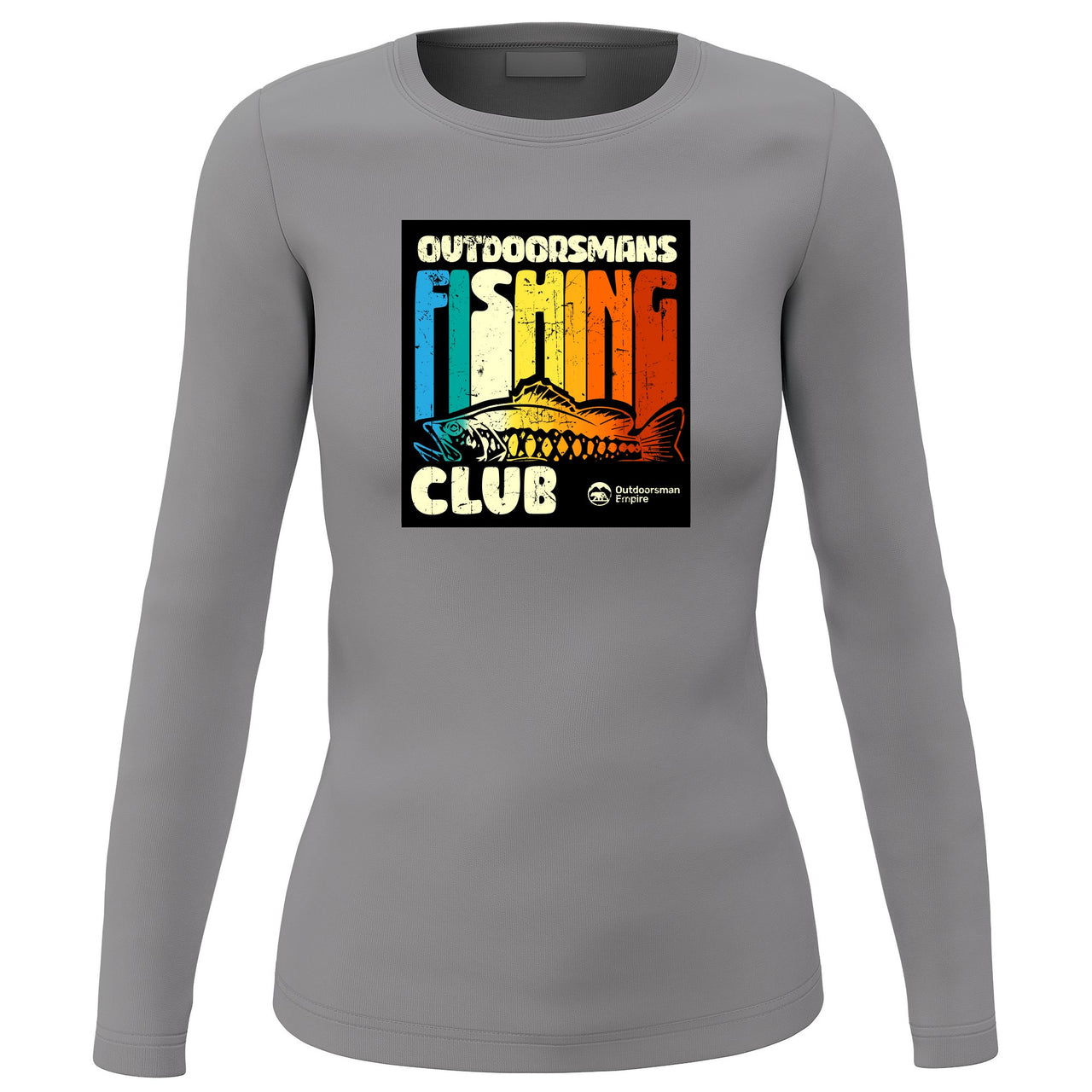 Outdoorsman Fishing Club' Long Sleeve for Women