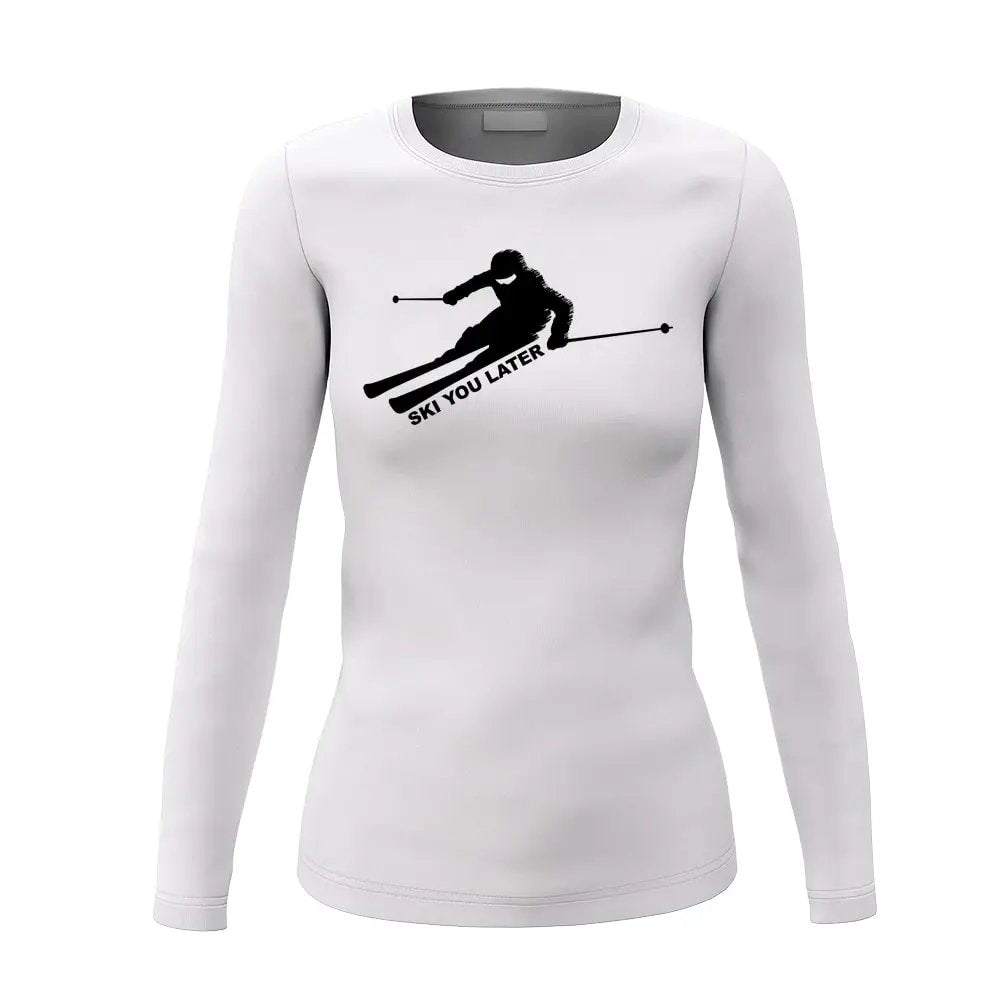 Ski You Later Women Long Sleeve Shirt