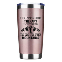 Thumbnail for Hiking I Don't Need Therapy 20oz Insulated Vacuum Sealed Tumbler