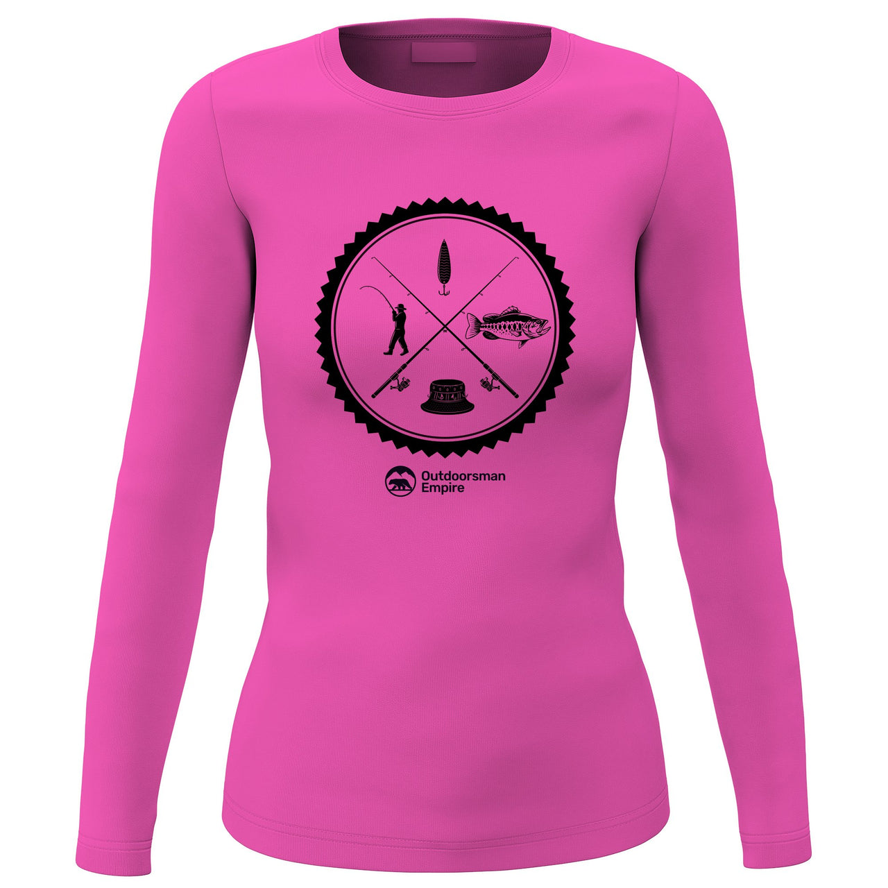 Fishing Vintage v2' Long Sleeve for Women