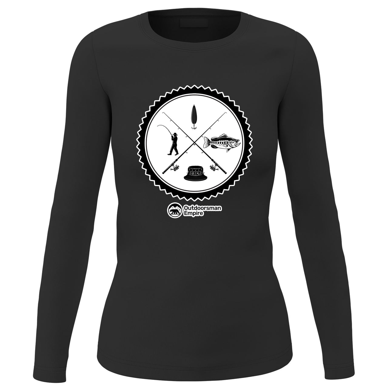 Fishing Vintage v2' Long Sleeve for Women