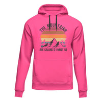 Thumbnail for Hiking The Mountains Are Calling Hoodie