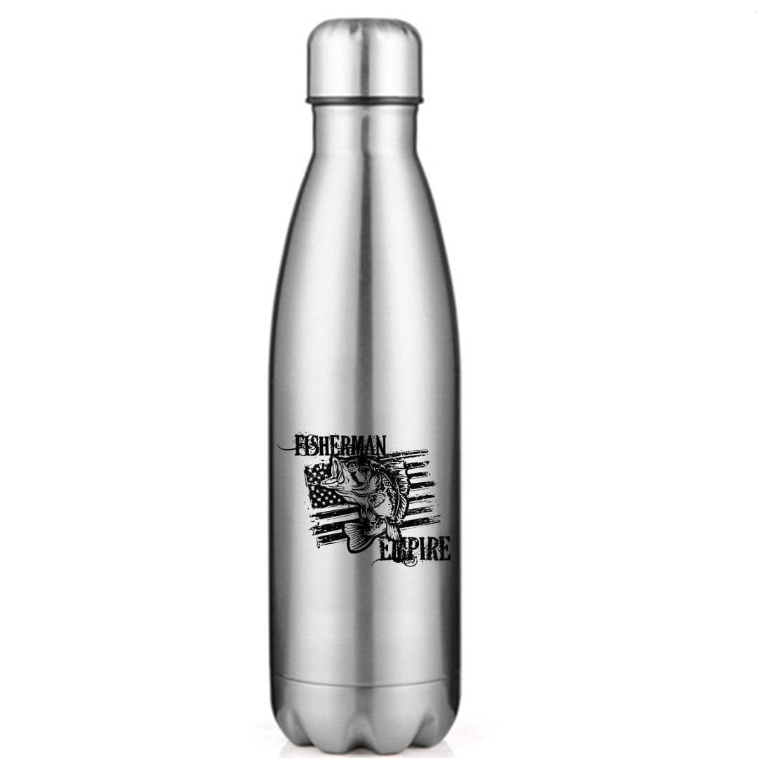 Fisherman Empire Stainless Steel Water Bottle
