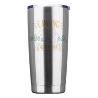 Thumbnail for Camping Adventure 20oz Insulated Vacuum Sealed Tumbler