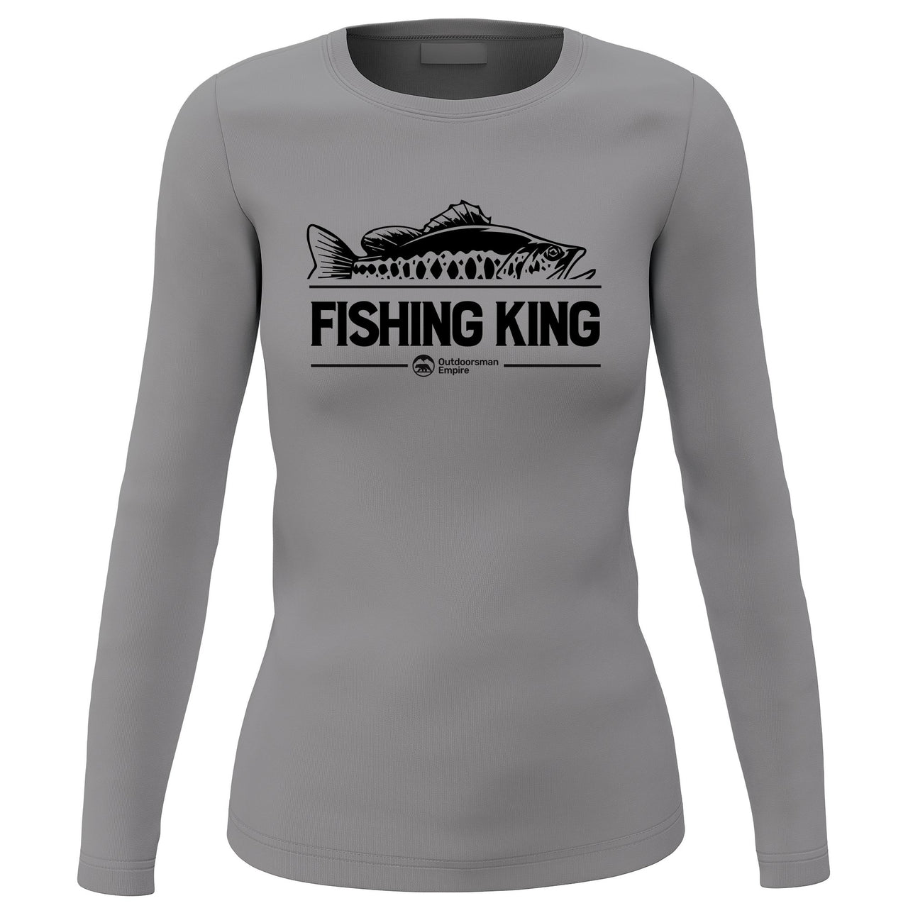 Fishing King' Women Long Sleeve Shirt