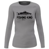 Thumbnail for Fishing King' Women Long Sleeve Shirt