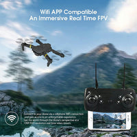 Thumbnail for 4K HD Dual Camera RC FPV WiFi Portable Wide Angle Foldable Quadcopter Drone